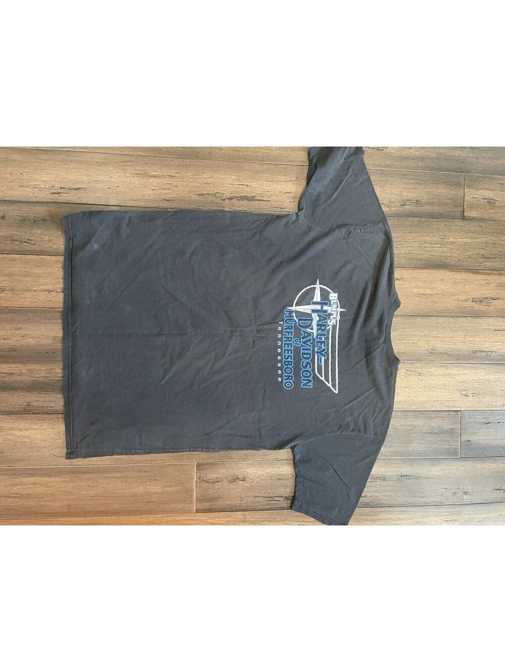 Harley Davidson tShirt 4XL Gray Harley of Murfreesboro TN Chest 55” 35” Long